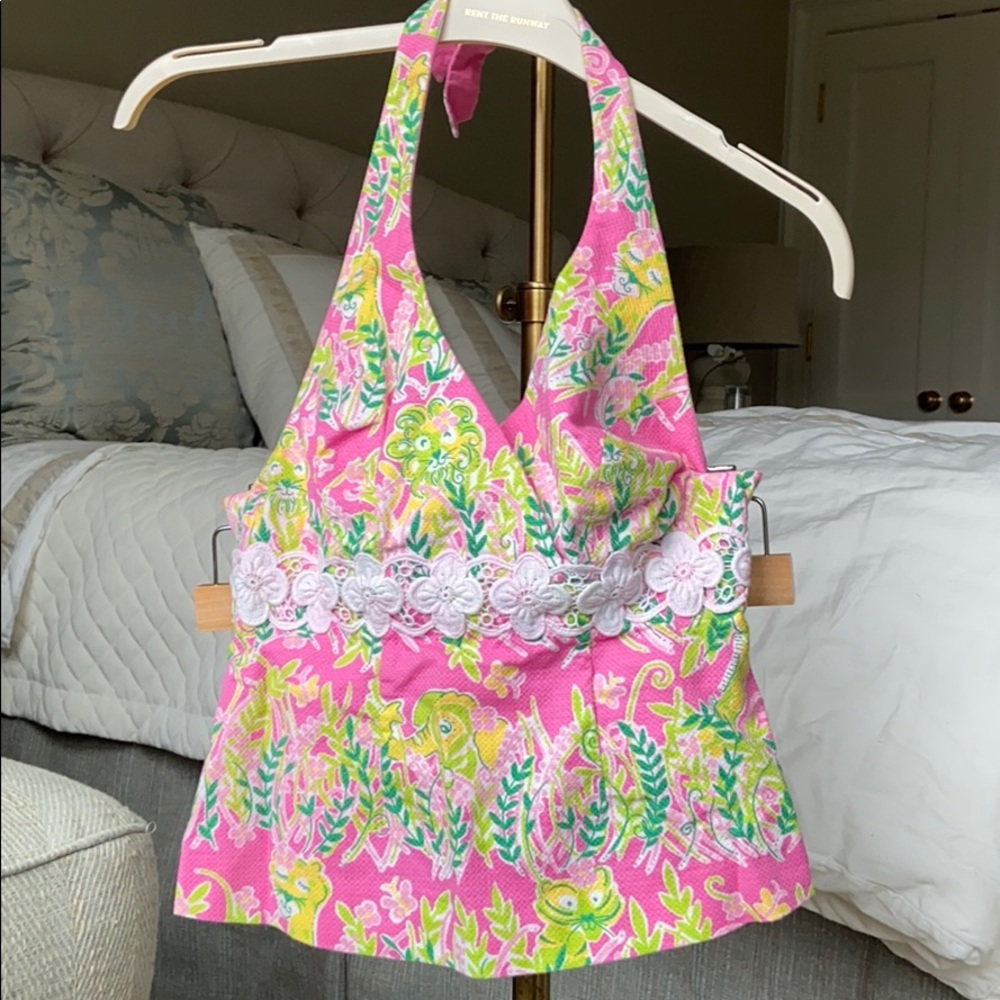 RARE Lilly Pulitzer halter top